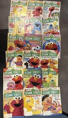 CTW sesame street magazine lot Of 18 – 1998 1999 & 2000 Vintage Elmo Big Bird