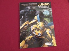 2023 Transformers Rise of the Beasts Jumbo Coloring & Activity Book – 80 Pages