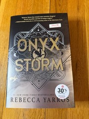 Target Edition Onyx Storm Limited Collector’s Edition By Rebecca Yarros