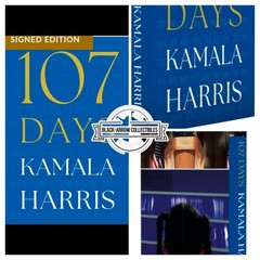 107 Days (Signed Hardcover Book) by Kamala Harris – SOLD OUT Retail