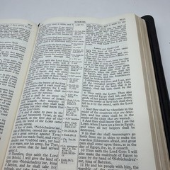 New Scofield Concordance Bible Oxford 1967 Black Morocco Leather King James KJV