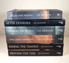Near Complete Set AFTER DUNKIRK Books Series by Lee Jackson PB vol. 1-6