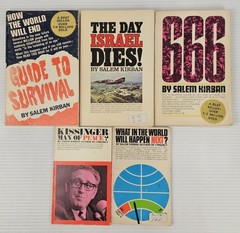 Salem Kirban 666, Guide To Survival, 5 Book Lot