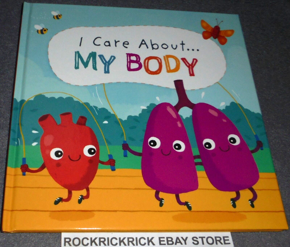 I CARE ABOUT MY BODY BOOK BY LIZ LENNON HARDCOVER 22CM X 23CM 2020