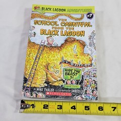 Black Lagoon Adventures Book Lot Of 4 School Carnival Valentine’s Mike Thaler