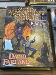 David Farland – Runelords lot Of 5 Book 2,3,4,7, & 8 In The Series SIGNED