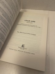 Lead Like Jesus by Phil Hodges and Ken Blanchard (2008, Trade Paperback)