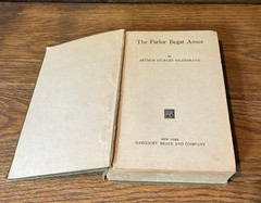 Vintage 1922 The Parlor Begat Amos by Arthur Hildebrand HC Ex-Library Book