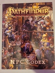 NPC Codex by Jason Bulmahn (2012, Hardcover)