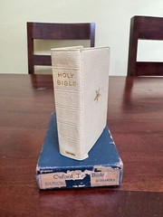 1946 OXFORD BIBLE WITH BOX (011205X0ES) – CHURCH – GOD – JESUS