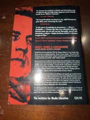 Kinsey: Crimes and Consequences by Reisman, 1998