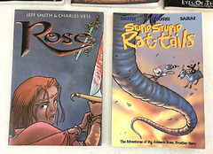 Lot Of 5~Jeff Smith Softcovers~Bone-First Trilogy~Rose~Stupid,Stupid Rat-Tails