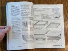„The New Victory Garden” VTG Book by Bob Thomson, 1st Edition, 1987, 294 Pages