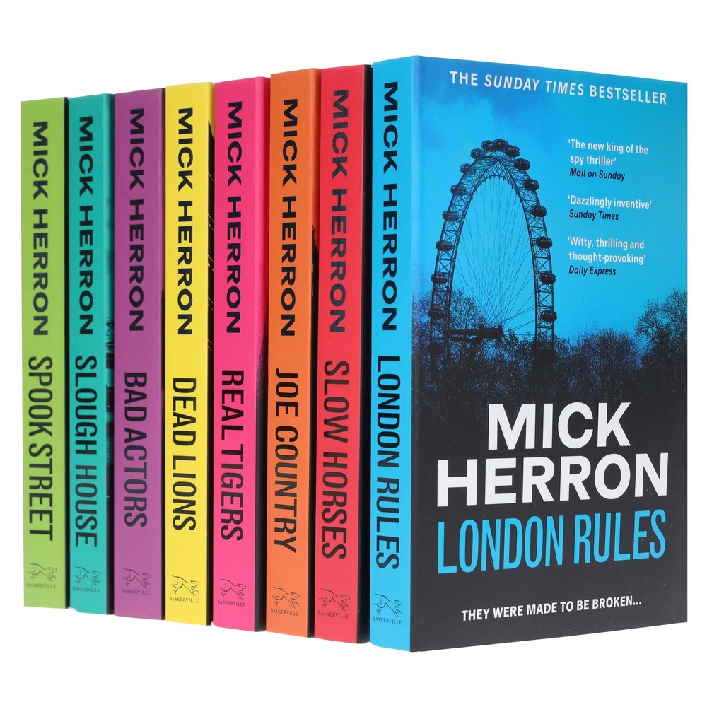 Slough House Series: Book 1-8 by Mick Herron Complete 8 Books Set – Fiction – PB