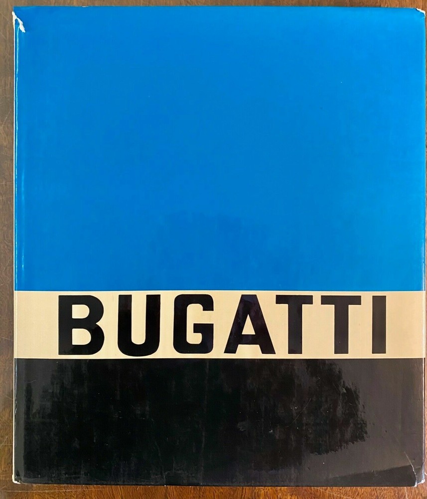 DIE GESCHICHTE DER BUGATTI AUTOMOBILE, GERMAN TEXT, 1970, 168 PAGES, NEW BOOK