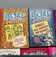 Dork Diaries Lot of 11 – 1-10 + OMG Diary HB PB Rachel Renee Russell Books