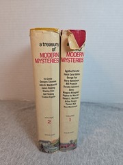 Treasury of Modern Mysteries, Volume 1 & 2 ~ Various Authors, 1973 BCE HCDJ