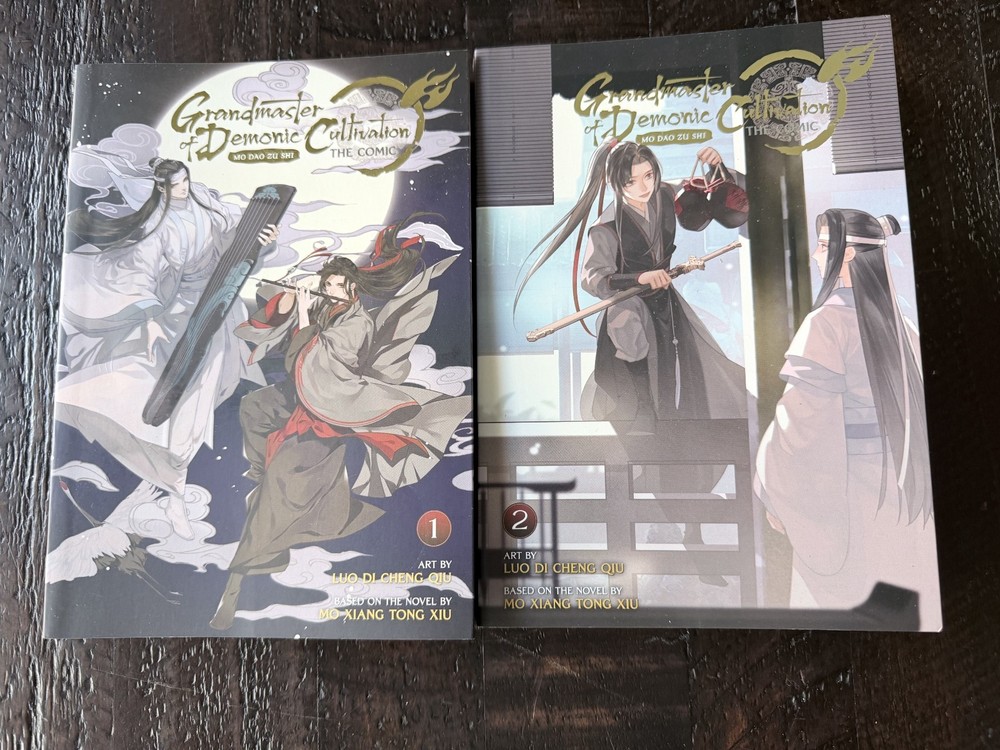 Grandmaster of Demonic Cultivation Vol. 1 & 2 by Mo Xiang Tong Xiu, Paperback