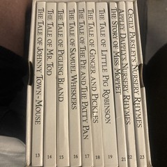 Vintage Beatrix Potter Peter Rabbit Library 2 Box Sets 23 Children’s Books