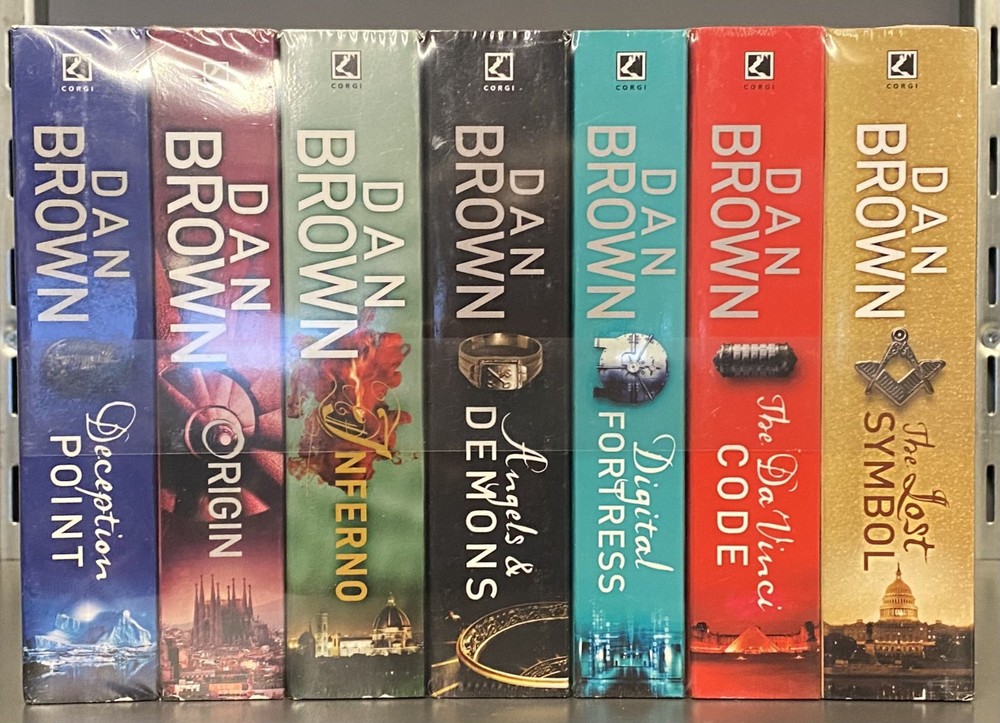 Dan Brown Robert Langdon Series Set