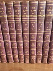1954 THE BOOK OF KNOWLEDGE Deluxe Master Craft Ed. 20 Volume Set