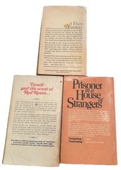 Lot of 3 Paperback Books From The 1960s & 70s Vintage Gothic Suspense Romance