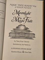 Magic Tree House 41 Moonlight on the Magic Flute FIRST EDITION Mary Pope Osborne