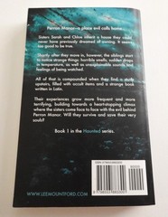 Haunted: Perron Manor by Lee Mountford – Book 1 In The Haunted Series