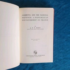 GAMBETTA AND THE NATIONAL DEFENCE – A REPUBLICAN DICTATORSHIP IN FRANCE