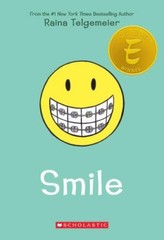 Smile – paperback, 0545241820, Raina Telgemeier Author