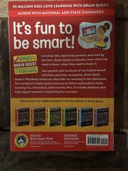 Brain Quest Workbook: 6th Grade (11/12) Edition by Workman Publishing (2023) NEW