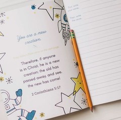 The Daily Grace Co My Scripture Workbook – Living as a New Creation for Kids