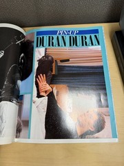 Duran Duran Photo Shot 1984 Japanese Book, Color Photos, intact with dust jacket