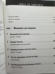 Chief Fire Officer’s Desk Reference International Association of Fire Chiefs/FHB