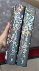 Devney Perry Deluxe HC Shield Of Sparrows & Rites Of The Starling Sprayed Edges