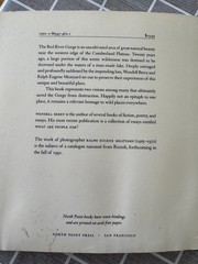 The Unforeseen Wilderness, Kentucky’s Red River Gorge, Wendell Berry, 1991