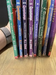 VTG 90s RL Stine Goosebumps Paperback Books Scholastic Apple Fiction Lot of 8