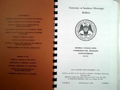 USM Bulletin 1972-1973 University of Southern Mississippi General Catalog
