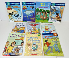 Level 2 Boys Readers Step Into Reading, I Can Read, Learning to Read Lot of 10