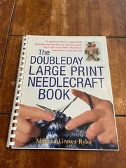 Doubleday Large Print Needlecraft Book by Mildred Graves Ryan (1999, Trade…