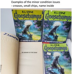 Goosebumps Books 90s Original Editions, Acceptable Reading Copies, Choose One