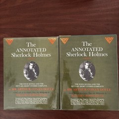 The Annotated Sherlock Holmes 2 Volume Set by Sir Arthur Conan Doyle (1974 H/C)