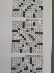 Lot of 3 Jumbo Crossword Books by Kappa -USA & 2 Superbs- 380+ Puzzle Challenges