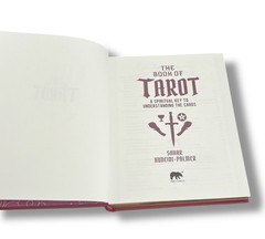 The Book of TAROT by Sahar Huneidi-Palmer Hardcover with Gilded Page Edges