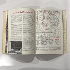 VTG 1955 RAND McNALLY VACATION GUIDE United States and Canada – Paperback