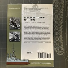 New Vanguard Ser.: German Battleships 1914-18 (1) Vol. 1 : Deutschland,…