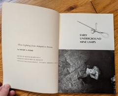 Early underground mine lamps: Mine lighting from antiquity to Arizona SC Pohs