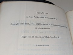 Dickson KJV – New Analytical Bible And Dictionary 1950 Genuine Morocco Leather