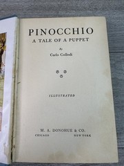 Pinocchio Carlo Collodi 1920s Golden Days Series Illustrated M.A. Donohue