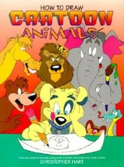 How to Draw Cartoon Animals (Christopher Hart Titles) – Paperback – GOOD